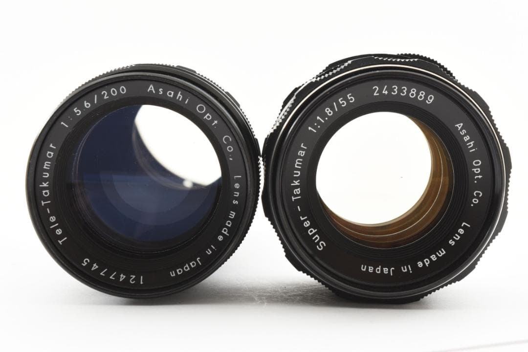 【お得な2点セット】Super Takumar 55mm 200mm SO262