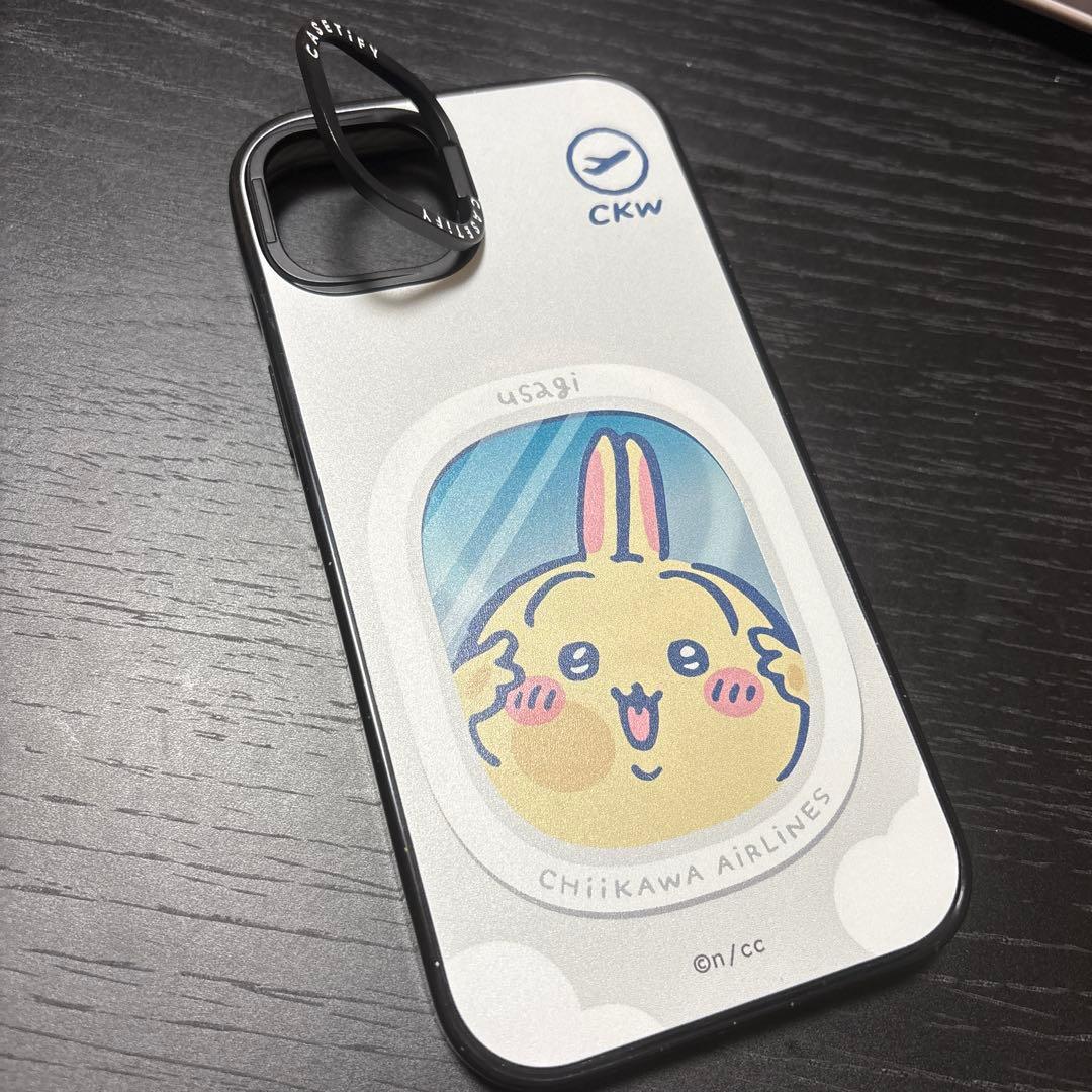 ちいかわ × casetify iPhone15plus うさぎ