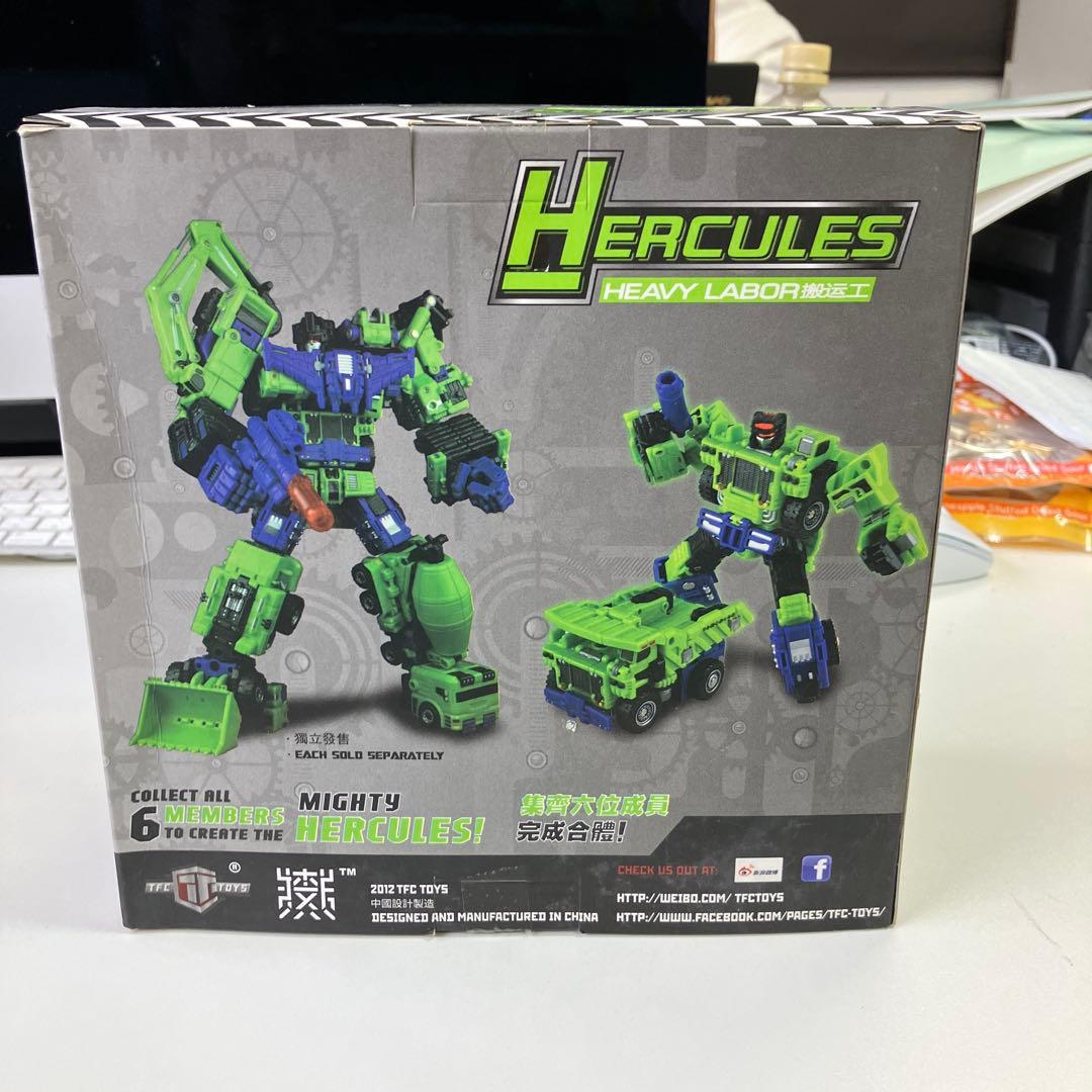 非正規トランスフォーマー　ヘラクレス　6体セット　デバステーター