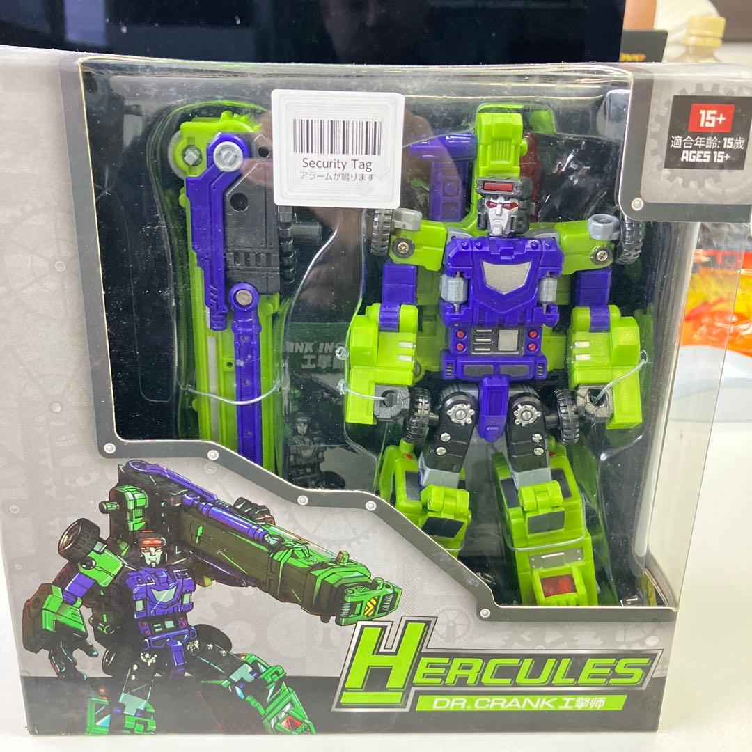 非正規トランスフォーマー　ヘラクレス　6体セット　デバステーター