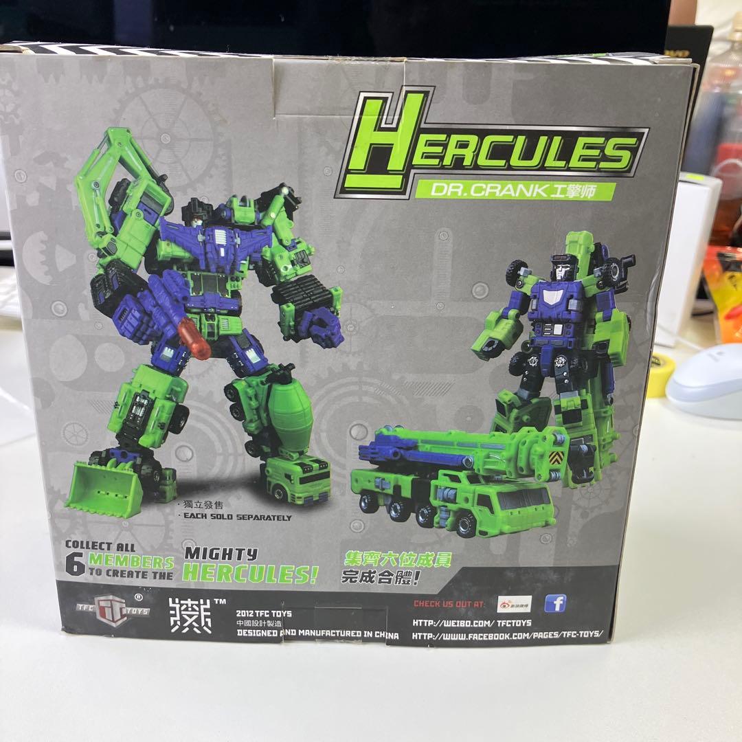 非正規トランスフォーマー　ヘラクレス　6体セット　デバステーター