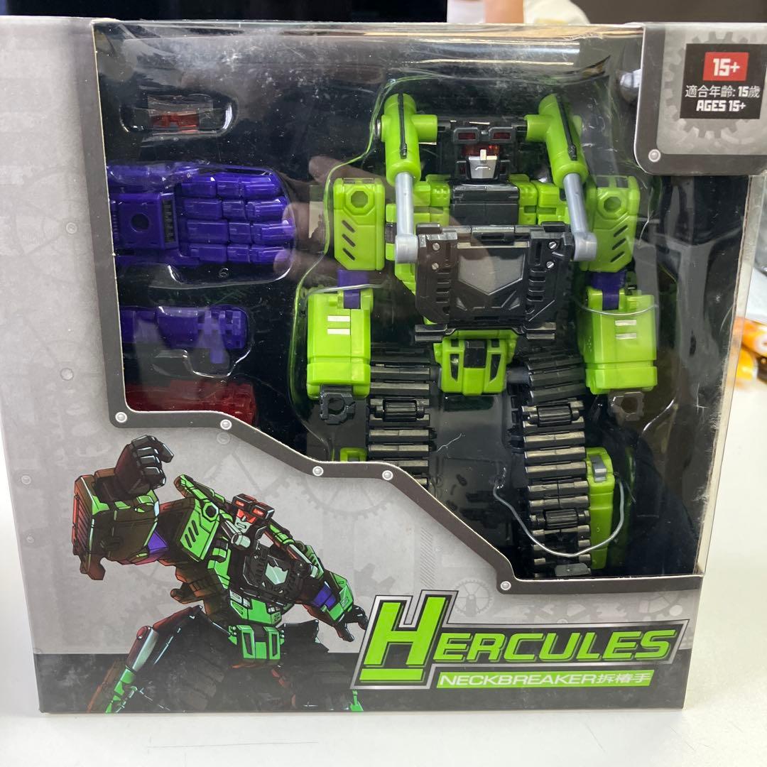 非正規トランスフォーマー　ヘラクレス　6体セット　デバステーター