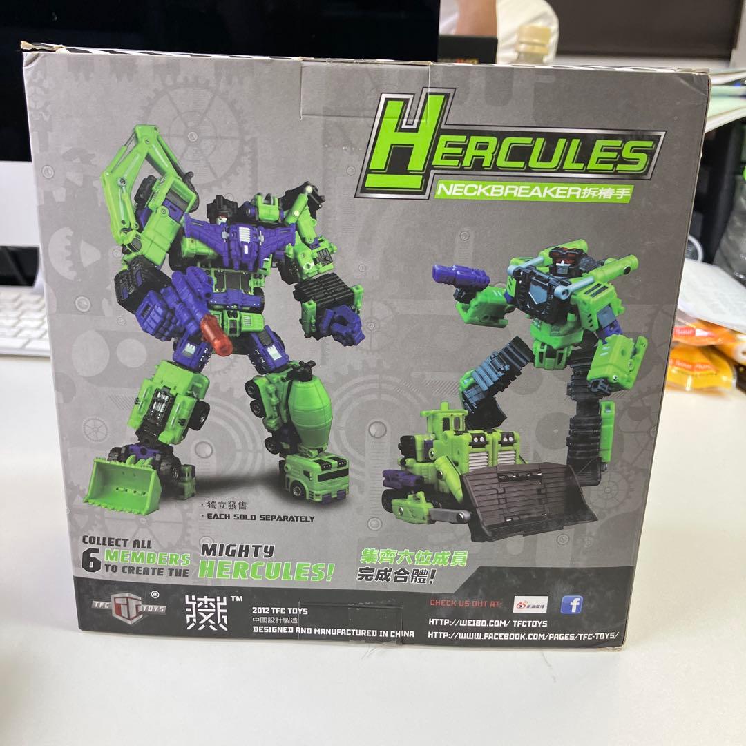 非正規トランスフォーマー　ヘラクレス　6体セット　デバステーター