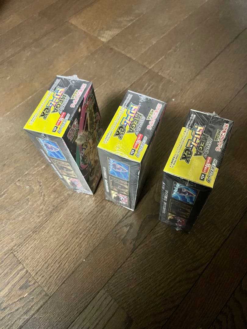 ポケモンカードゲーム MEGAドリームex 新品未使用 シュリンク付 3BOX