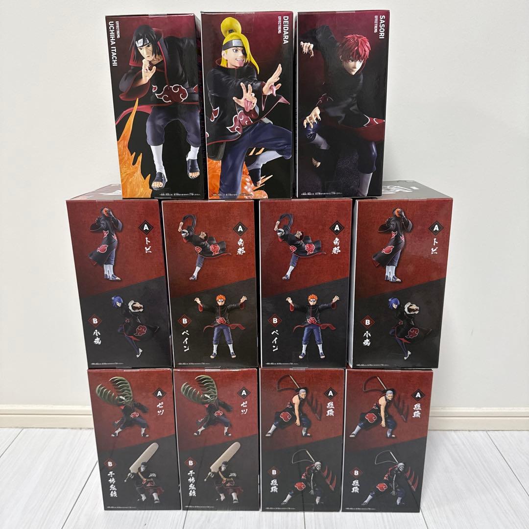 暁　フィギュア　11点まとめ売り　NARUTO コンプ　ナルト