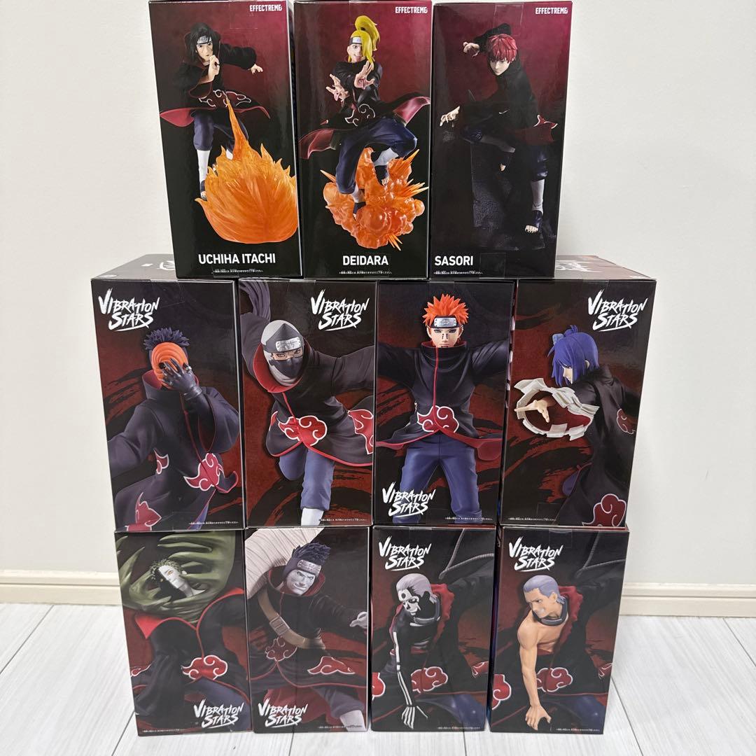 暁　フィギュア　11点まとめ売り　NARUTO コンプ　ナルト