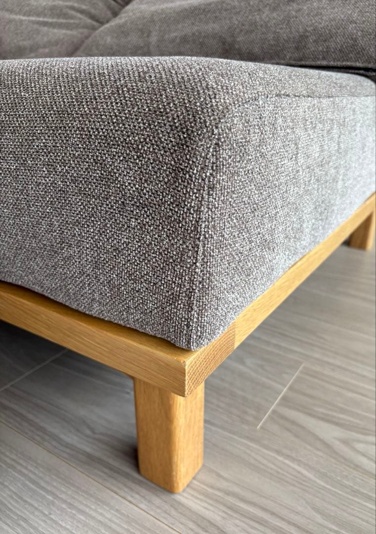 リセノ SIEVE rect unit sofa ワイドタイプ 2人掛けソファ