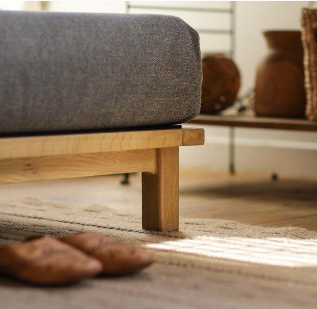 リセノ SIEVE rect unit sofa ワイドタイプ 2人掛けソファ