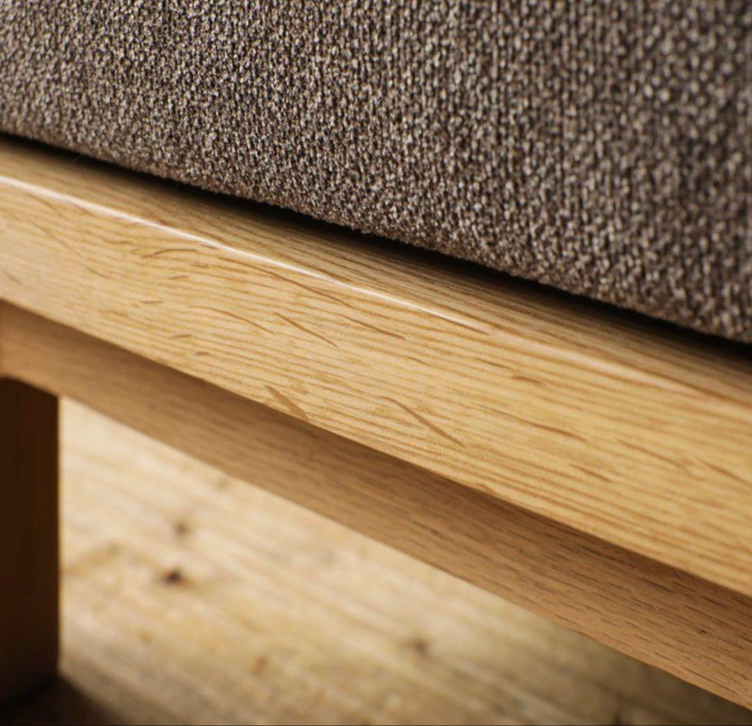 リセノ SIEVE rect unit sofa ワイドタイプ 2人掛けソファ