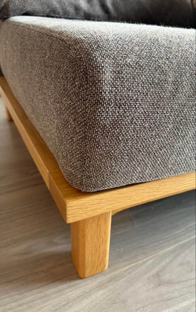 リセノ SIEVE rect unit sofa ワイドタイプ 2人掛けソファ