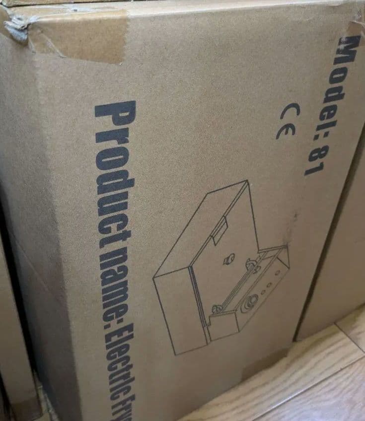 業務用 電気フライヤー 6L