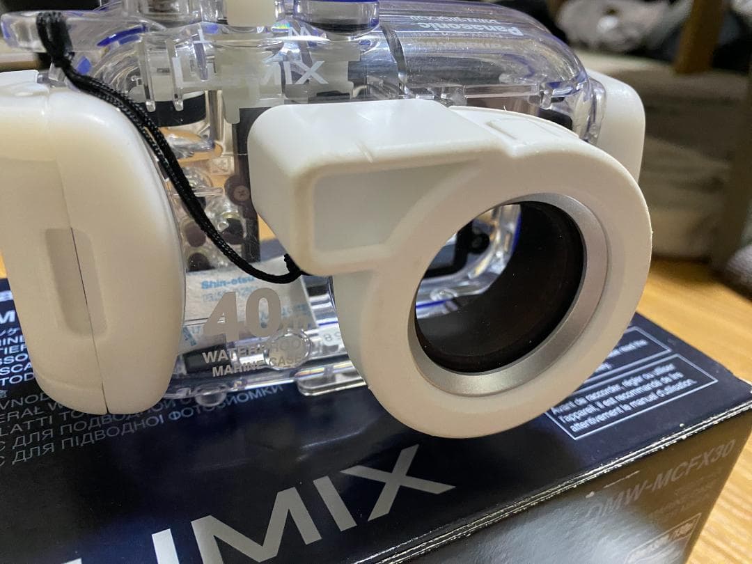 LUMIX FX33 水中ハウジングセット+予備電池+SDカード+ケース