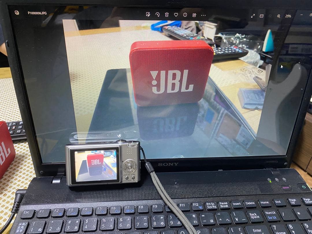 LUMIX FX33 水中ハウジングセット+予備電池+SDカード+ケース