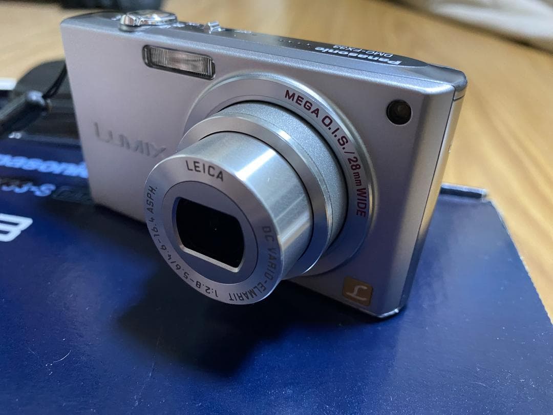 LUMIX FX33 水中ハウジングセット+予備電池+SDカード+ケース