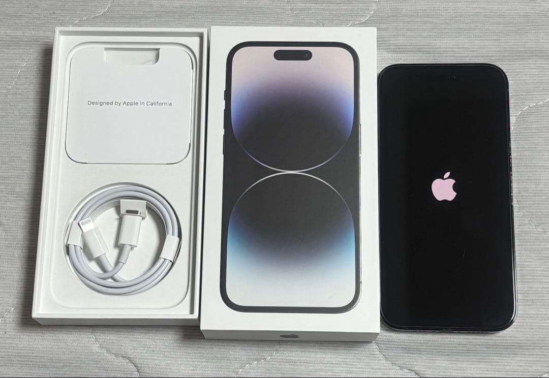 iPhone14pro 512GB スペースブラックSIMフリー　中古完動美品