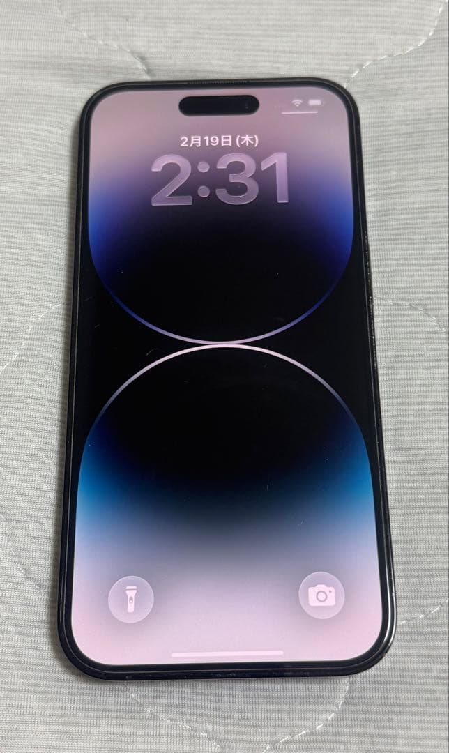 iPhone14pro 512GB スペースブラックSIMフリー　中古完動美品