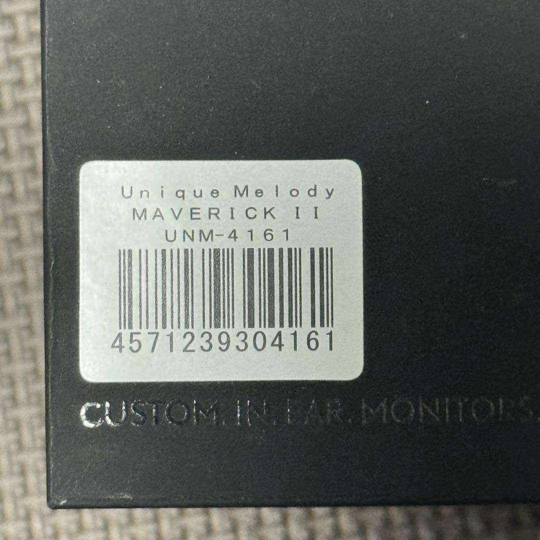 イヤホン Unique Melody MAVERICK II UNM-4161