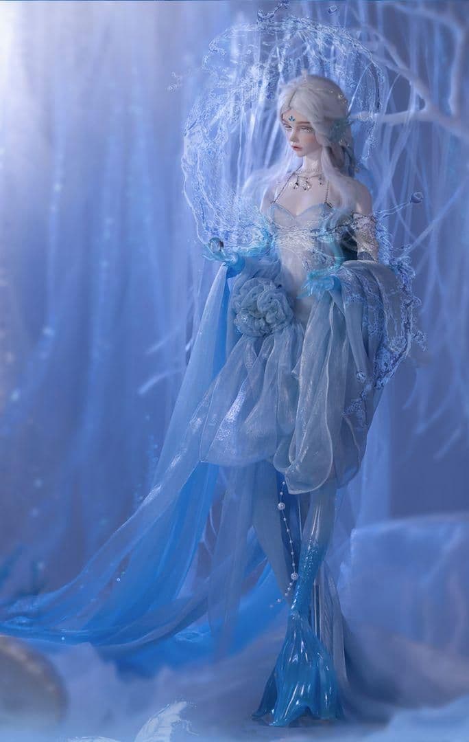 F86 BJD 1/3 ドール本体 Sanjna 球体関節人形 ハンドメイド