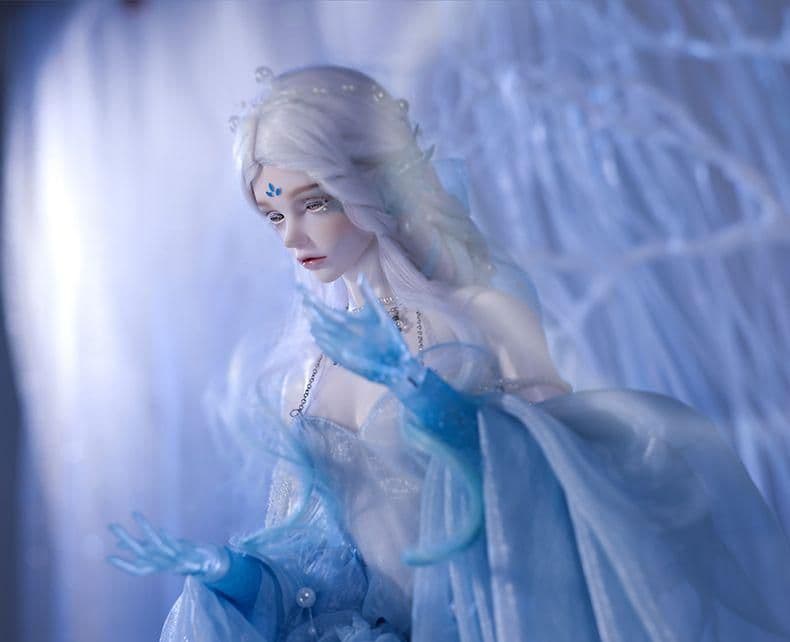 F86 BJD 1/3 ドール本体 Sanjna 球体関節人形 ハンドメイド