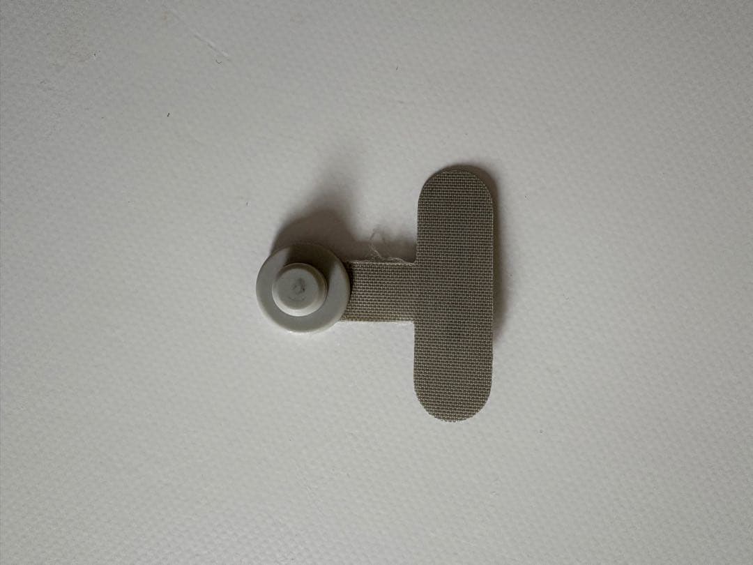 ZENLET 首掛けストラップ二刀流　コンクリートグレー