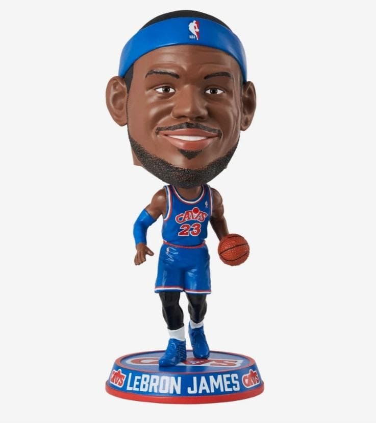 144個限定 レブロンジェームズ　ボブルヘッド フィギュア　NBA レイカーズ