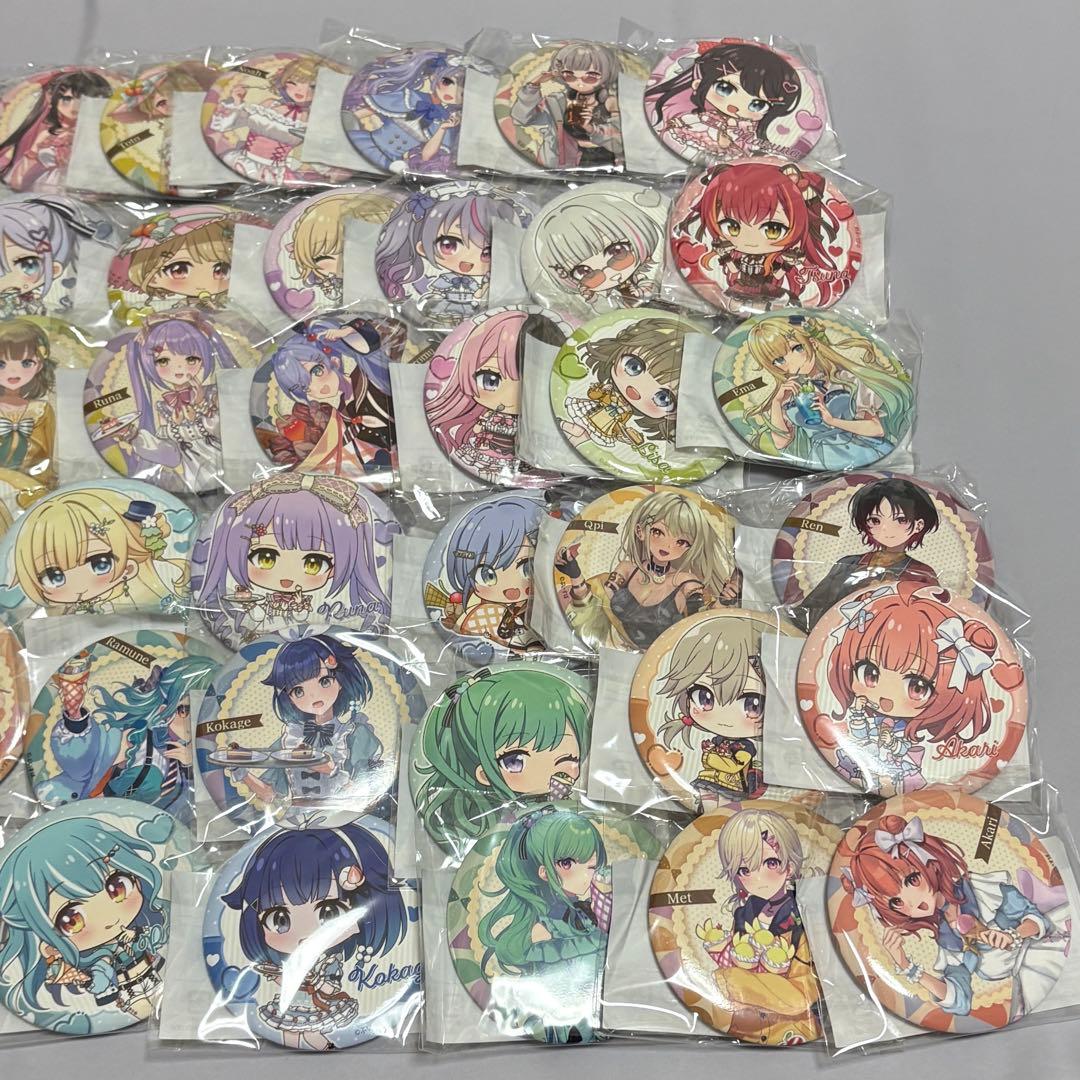 ぶいすぽっ！ 缶バッジ Sweets decoration Gigo コンプ