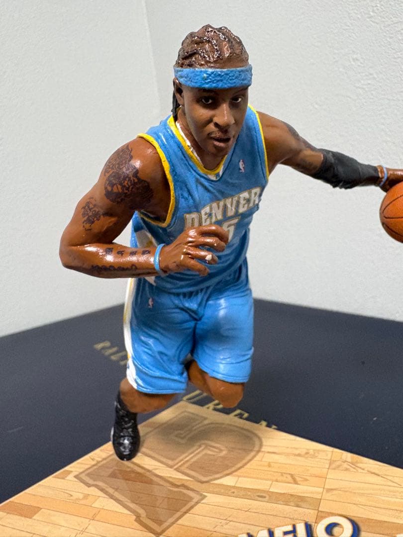 NBA カーメロ・アンソニー フィギュア デンバー・ナゲッツ 台座付