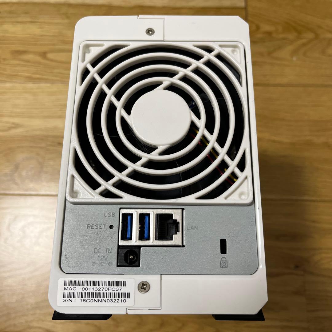 Synology DS216j NAS ホワイト