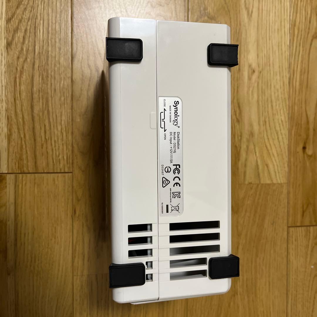 Synology DS216j NAS ホワイト