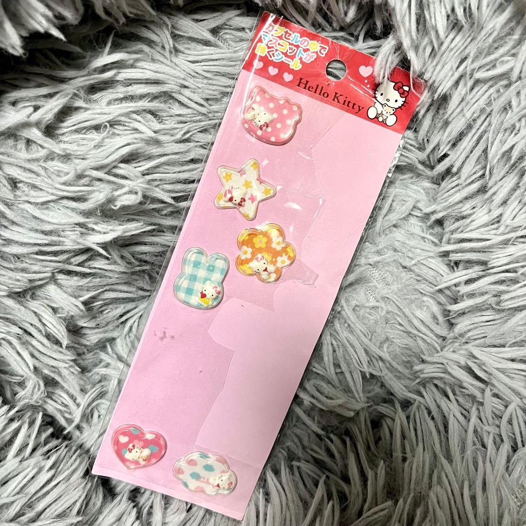 【正規品/値下】サンリオ　キャラクターシール　カプセルシール　激レア　6枚セット