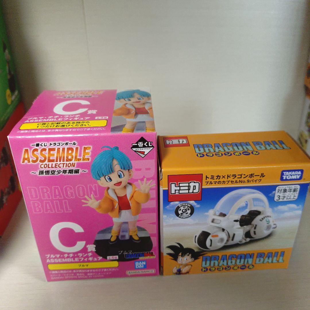 ドラゴンボール フィギュアセット 　アッセンブルコレクション　一番くじ　トミカ