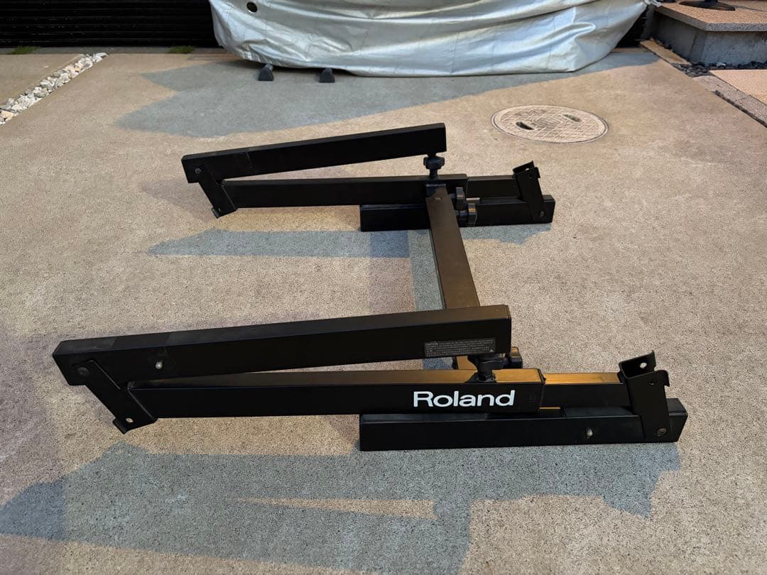 Roland 電子ピアノ用　シンセサイザー用スタンド 黒KS-18Z