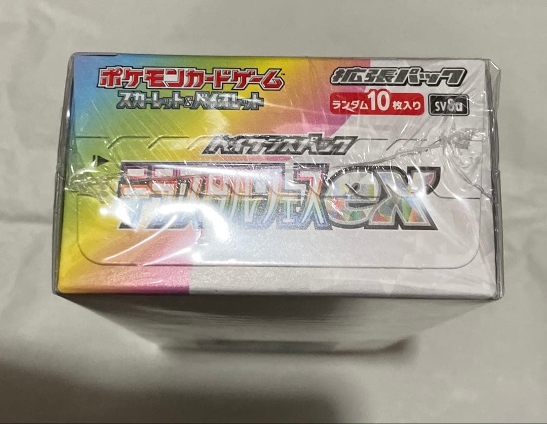 ポケモンカードゲーム テラスタルフェスex 1BOX シュリンク付き