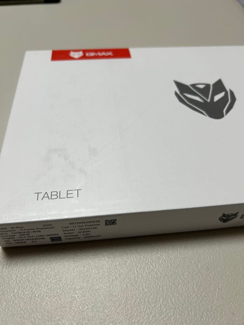 BMAX Android 14 タブレット 10.1インチ 12GB+64GB