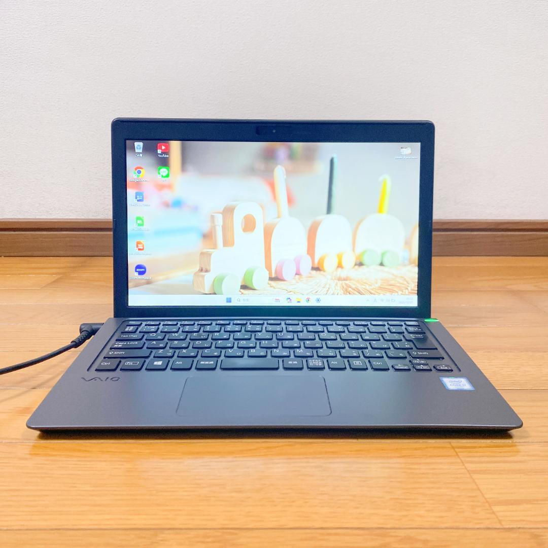 もも✨6世代i7搭載VaioノートパソコンSSD256 メモリ8 カメラ