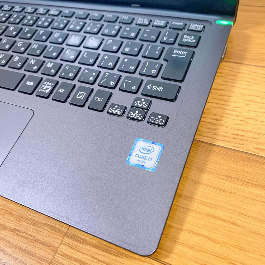 もも✨6世代i7搭載VaioノートパソコンSSD256 メモリ8 カメラ