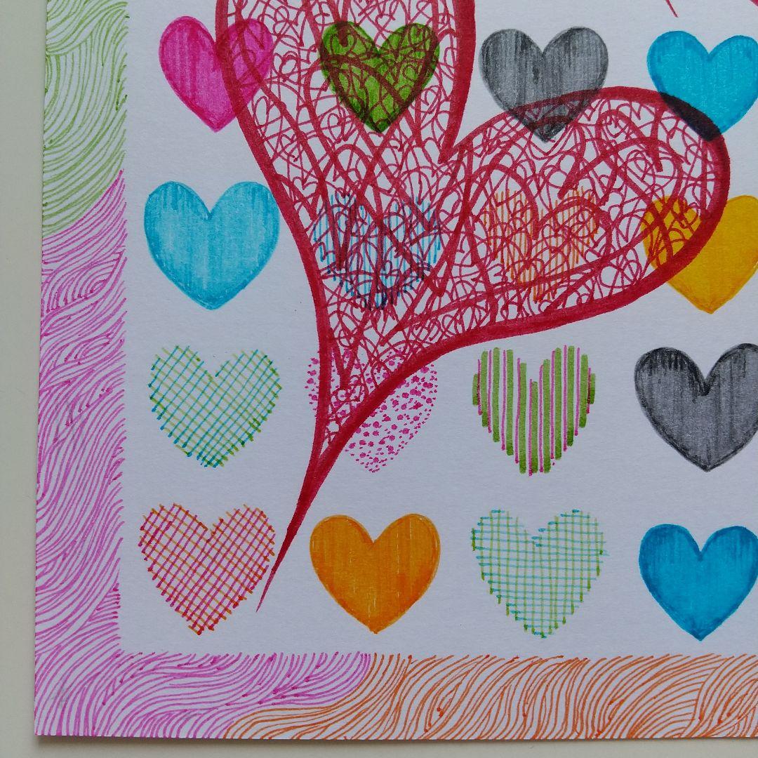 原画「浮遊するheart」