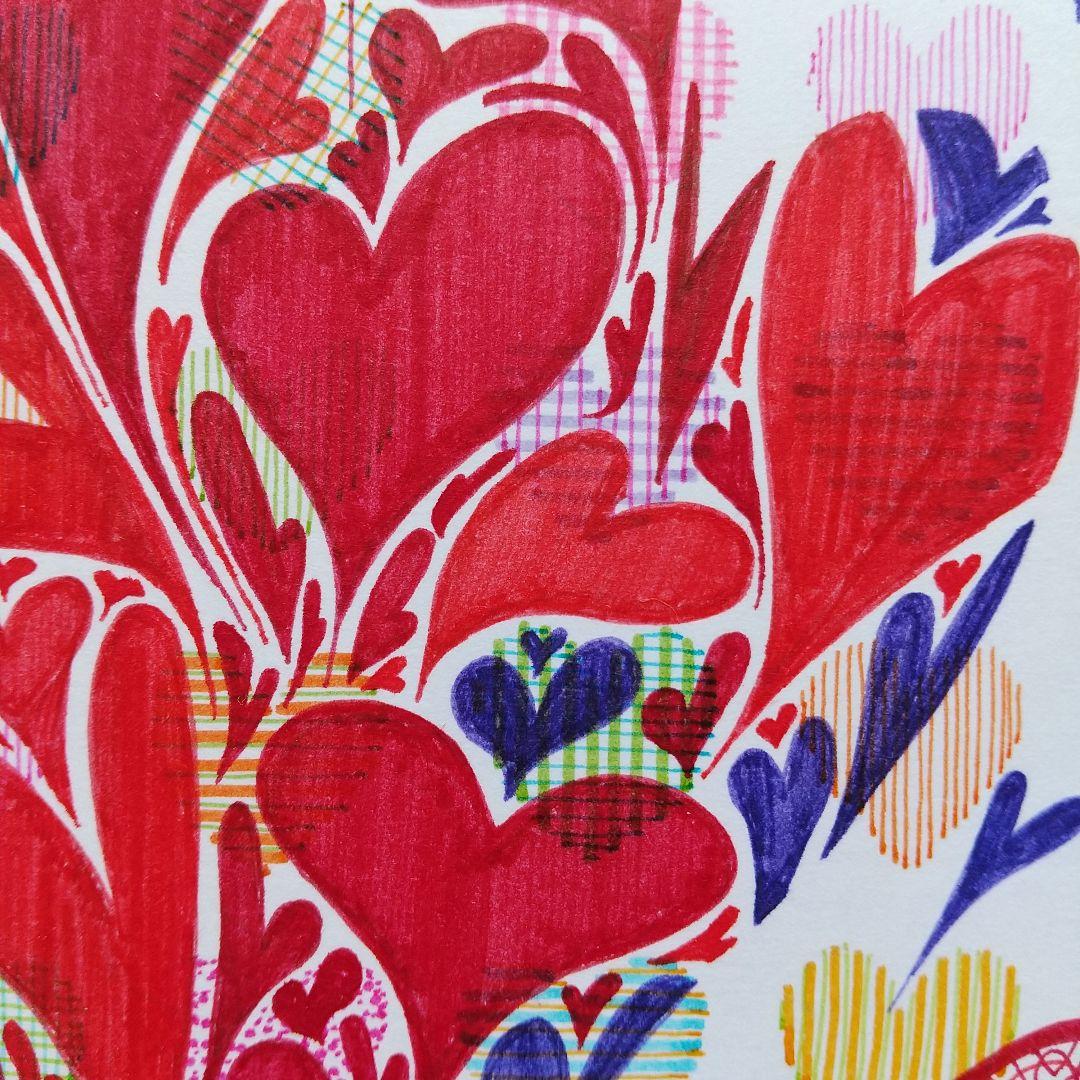 原画「浮遊するheart」