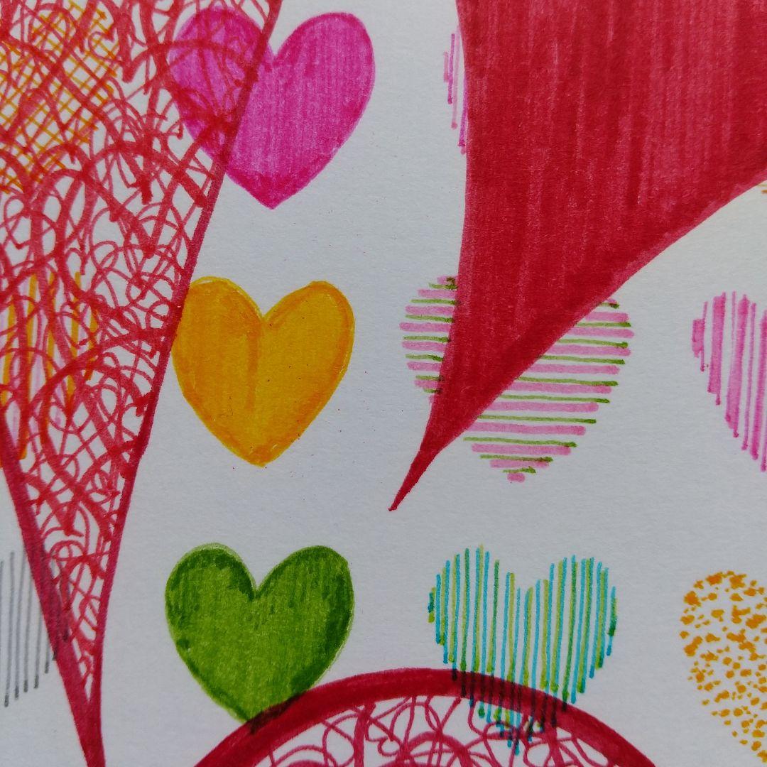 原画「浮遊するheart」