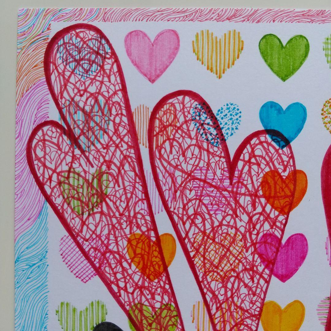 原画「浮遊するheart」