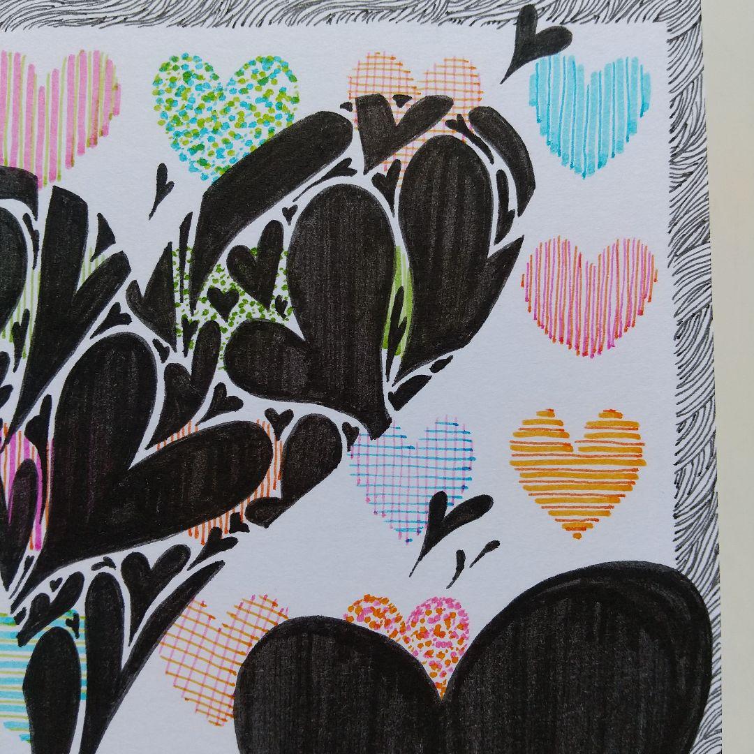 原画「浮遊するheart」