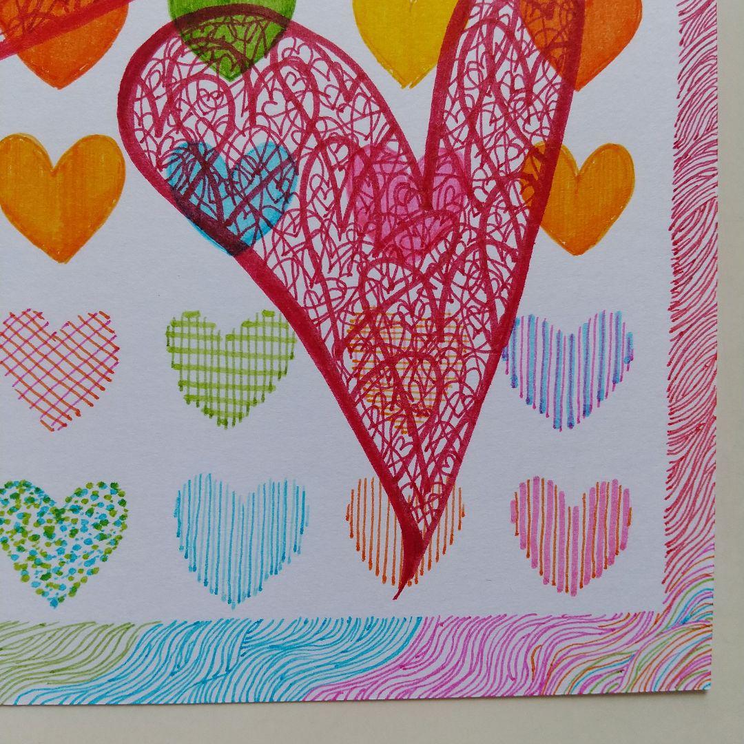 原画「浮遊するheart」