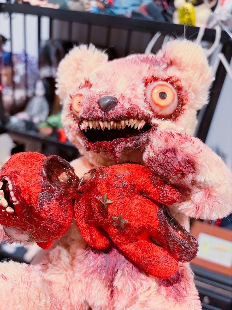 共喰いゾンビベア♡ OOAK Horror Bear SHIPS TO USA