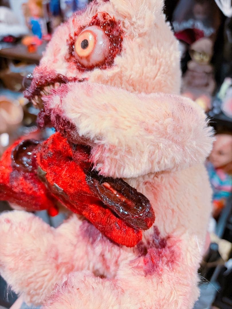 共喰いゾンビベア♡ OOAK Horror Bear SHIPS TO USA