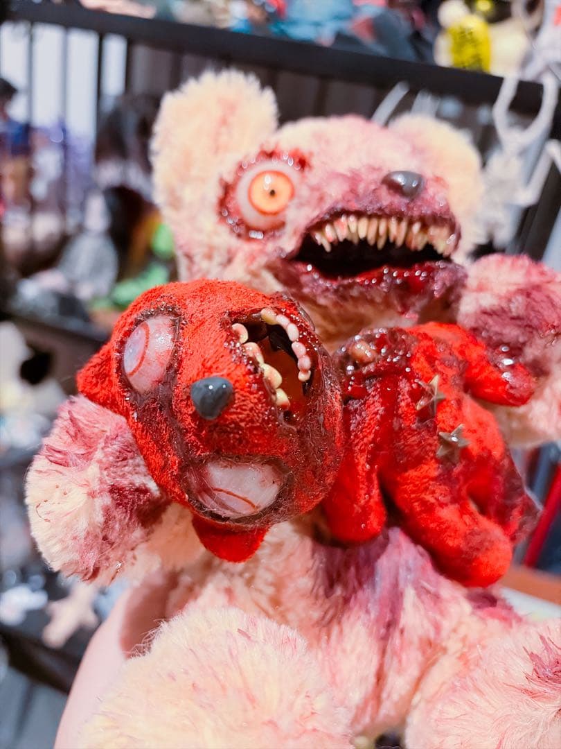 共喰いゾンビベア♡ OOAK Horror Bear SHIPS TO USA