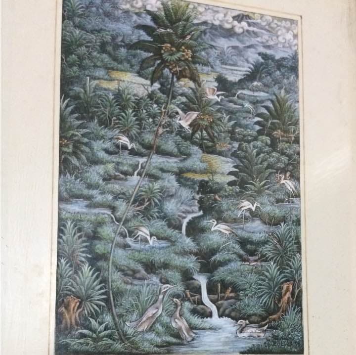 絵画 木彫の額