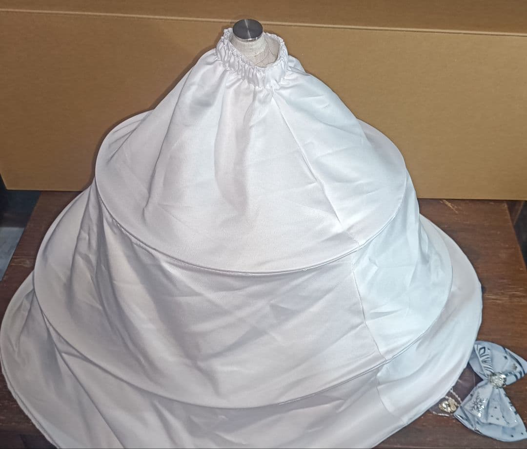 1/3 60cm SD DD向け 雪花柄 ドール用衣装 ドレスセット