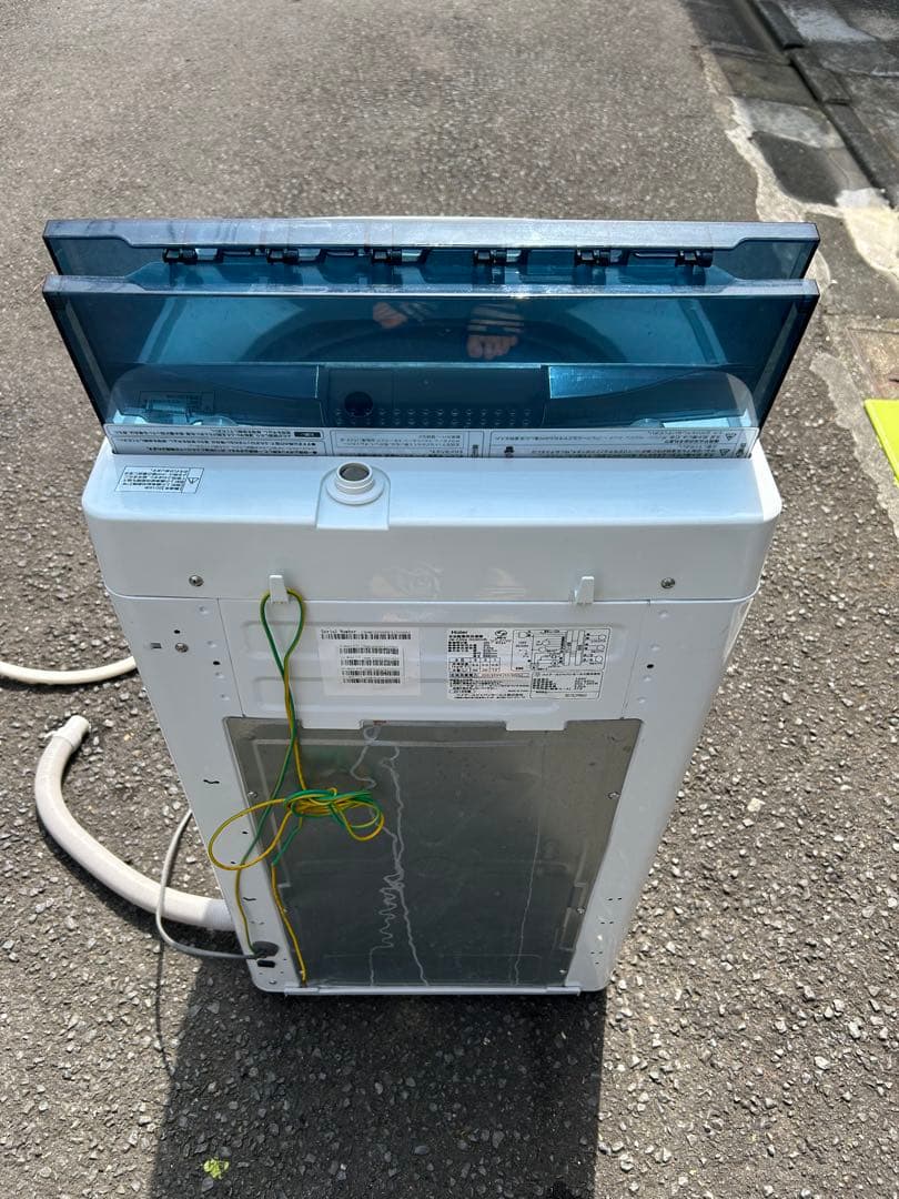 2018年式　Haier 5.5kg洗濯機JW-C55A-W 【引き取り限定】
