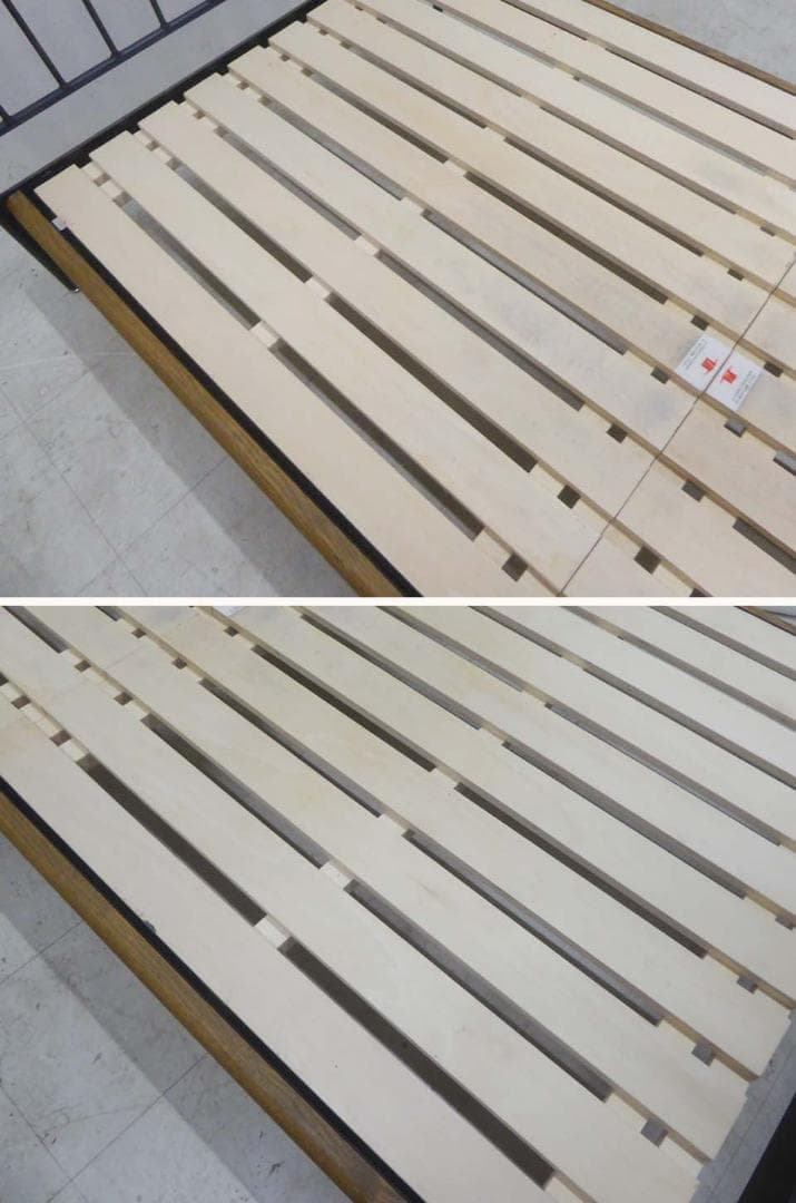 ジャーナル スタンダード ファニチャー サンク ベッドフレーム シングルサイズ