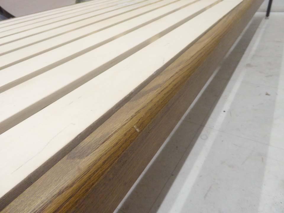 ジャーナル スタンダード ファニチャー サンク ベッドフレーム シングルサイズ